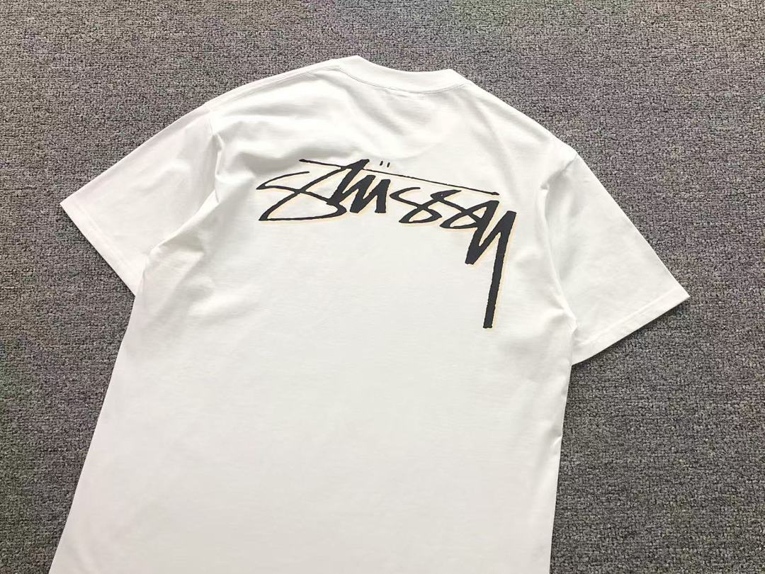 Stussy 78 STUSSY T-SHIRT 4104223402 (Im 170Cm 60Kg I Wear Size L In The Phot) - Image 9