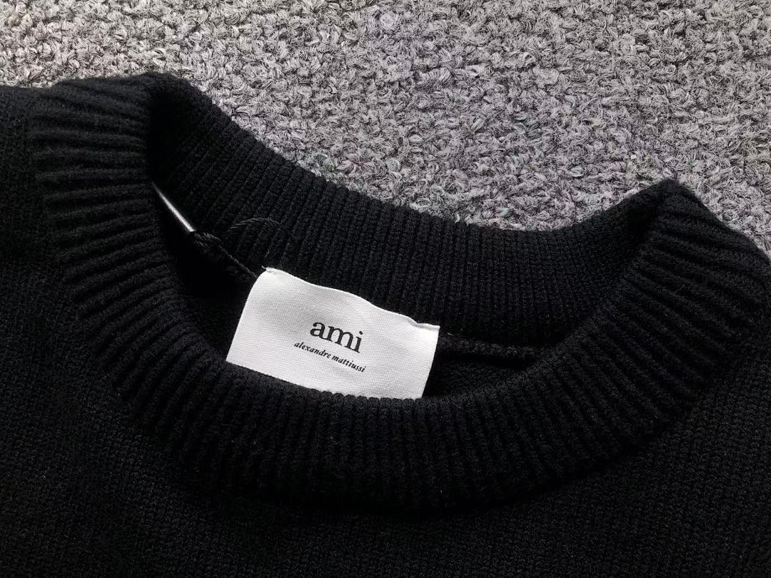 AMI 218 AMI SWEATER 21121901001 (Im 170Cm 60Kg I Wear Size S In The Phot) - Image 30