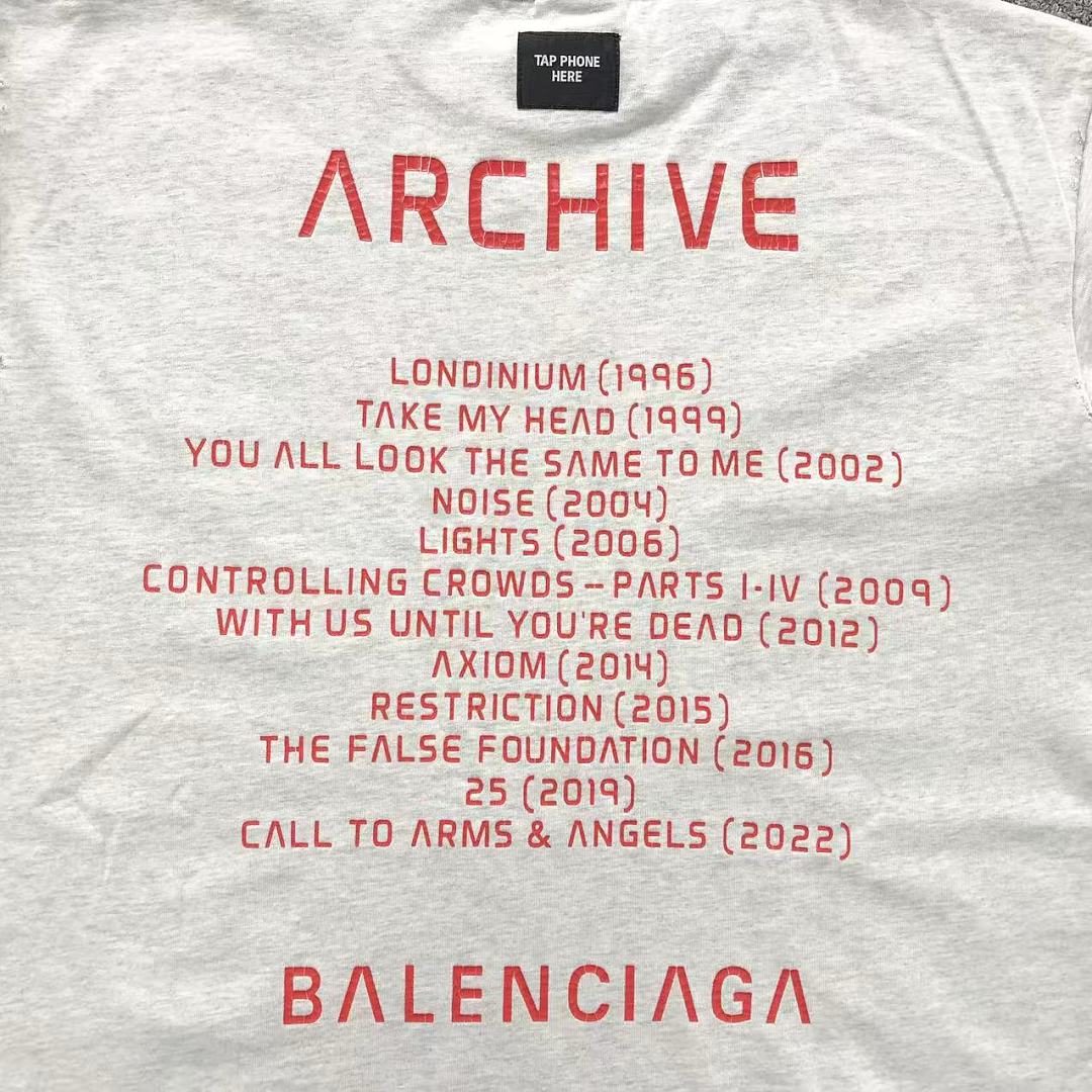 Balenciaga 128 B⭐L⭐⭐⭐IA⭐A T-SHIRT 42042605163 (Im 170Cm 60Kg I Wear Size XS In The Phot) - Image 15