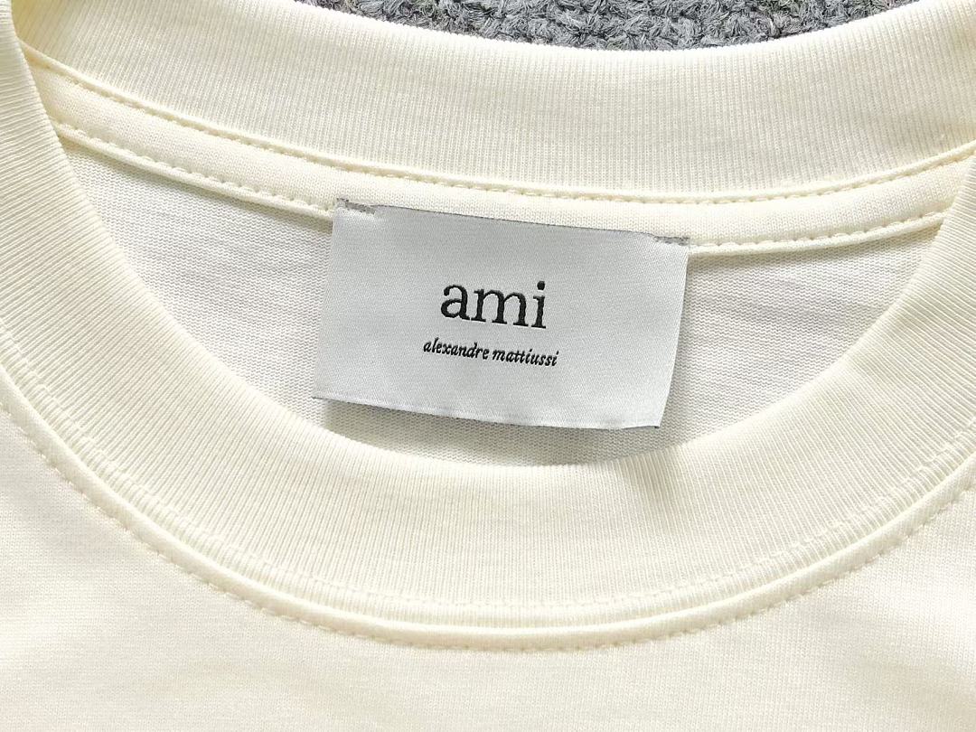 AMI 98 AMI T-SHIRT 3205181117 (Im 170Cm 65Kg I Wear Size S In The Phot) - Image 16