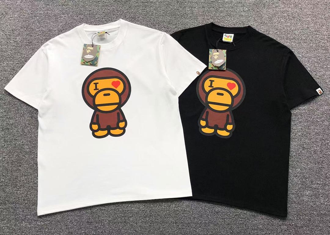 Bape 85 BAPE T-SHIRT 3104180831 (Im 170Cm 60Kg I Wear Size L In The Phot) - Image 5