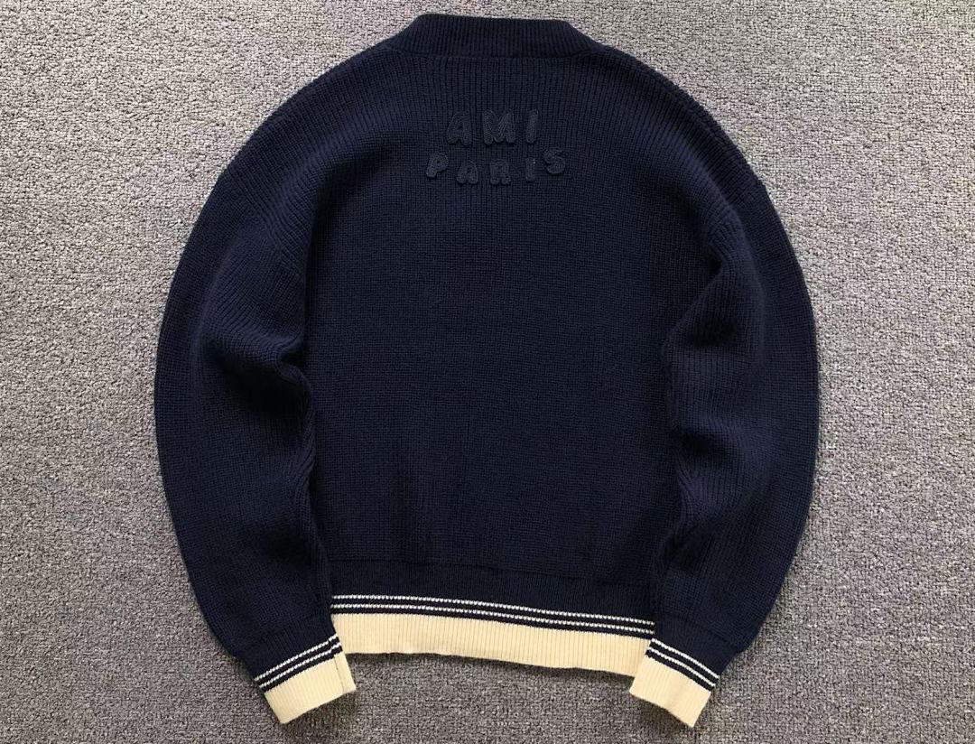 AMI 168 AMI SWEATER 3107160121 (Im 170Cm 60Kg I Wear Size M In The Phot) - Image 7