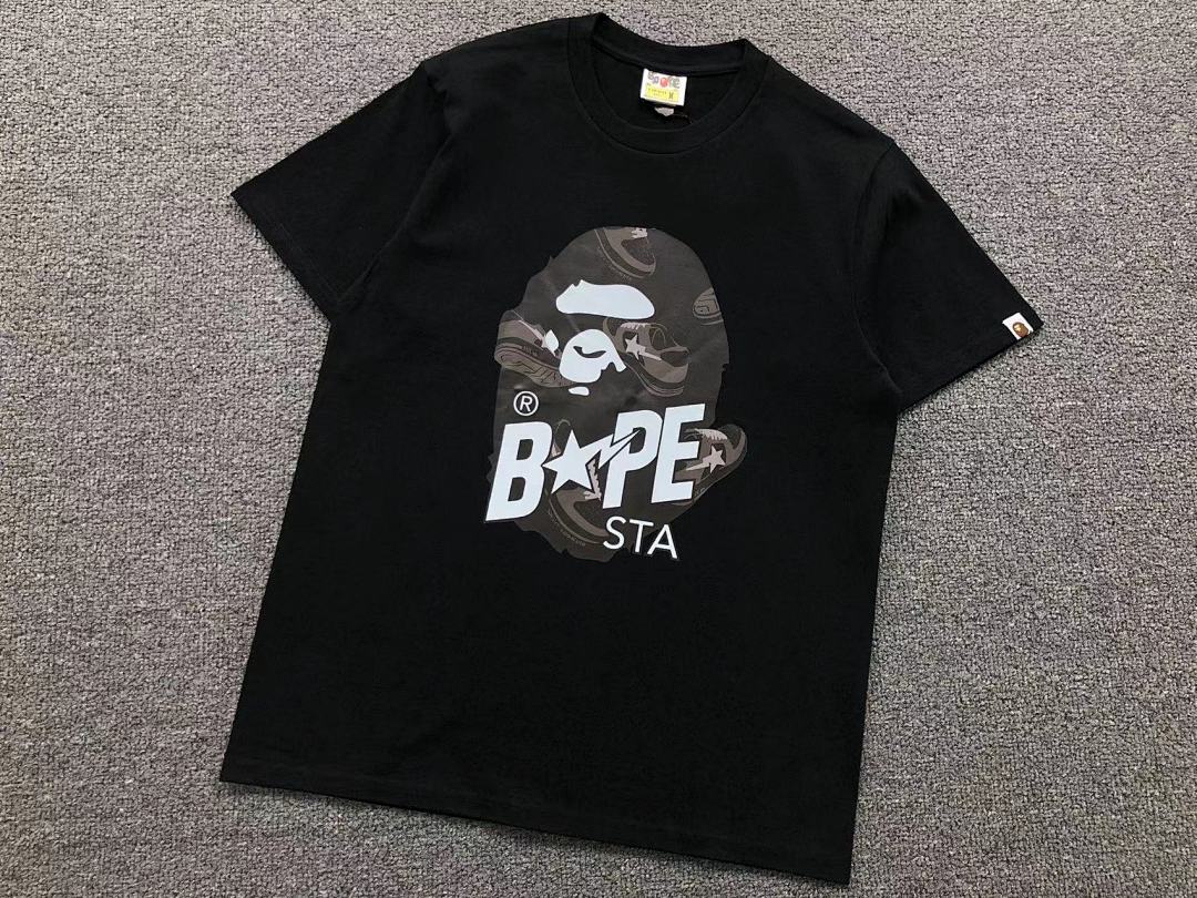 Bape 85 BAPE T-SHIRT 4110110598 (Im 170Cm 60Kg I Wear Size M In The Phot) - Image 8