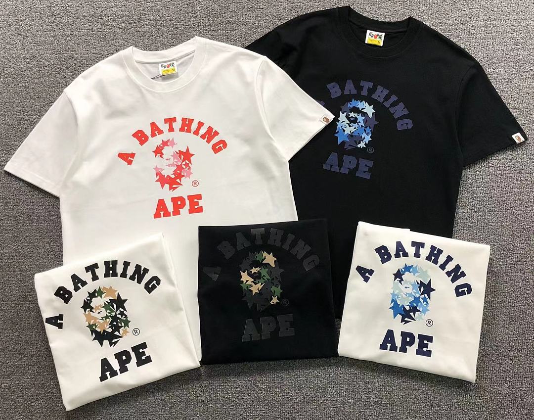 Bape 82 BAPE T-SHIRT 52070601164 (Im 170Cm 60Kg I Wear Size M In The Phot) - Image 5