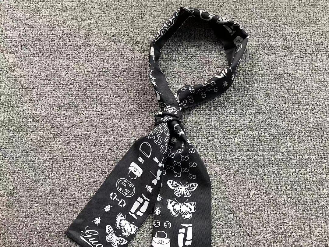 Gucci 68 G⭐C⭐I SCARF 5112812102 (Long 116CM* Wide 8CM*) - Image 4