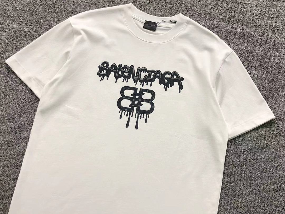 Balenciaga 118 B⭐L⭐⭐⭐IA⭐A T-SHIRT 5240112147 (Im 170Cm 60Kg I Wear Size L In The Phot) - Image 9