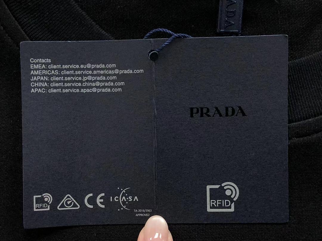 Prada 218 P⭐A⭐A T-SHIRT SHORTS 5260213147 (Im 170Cm 60Kg I Wear Size M In The Phot) - Image 18