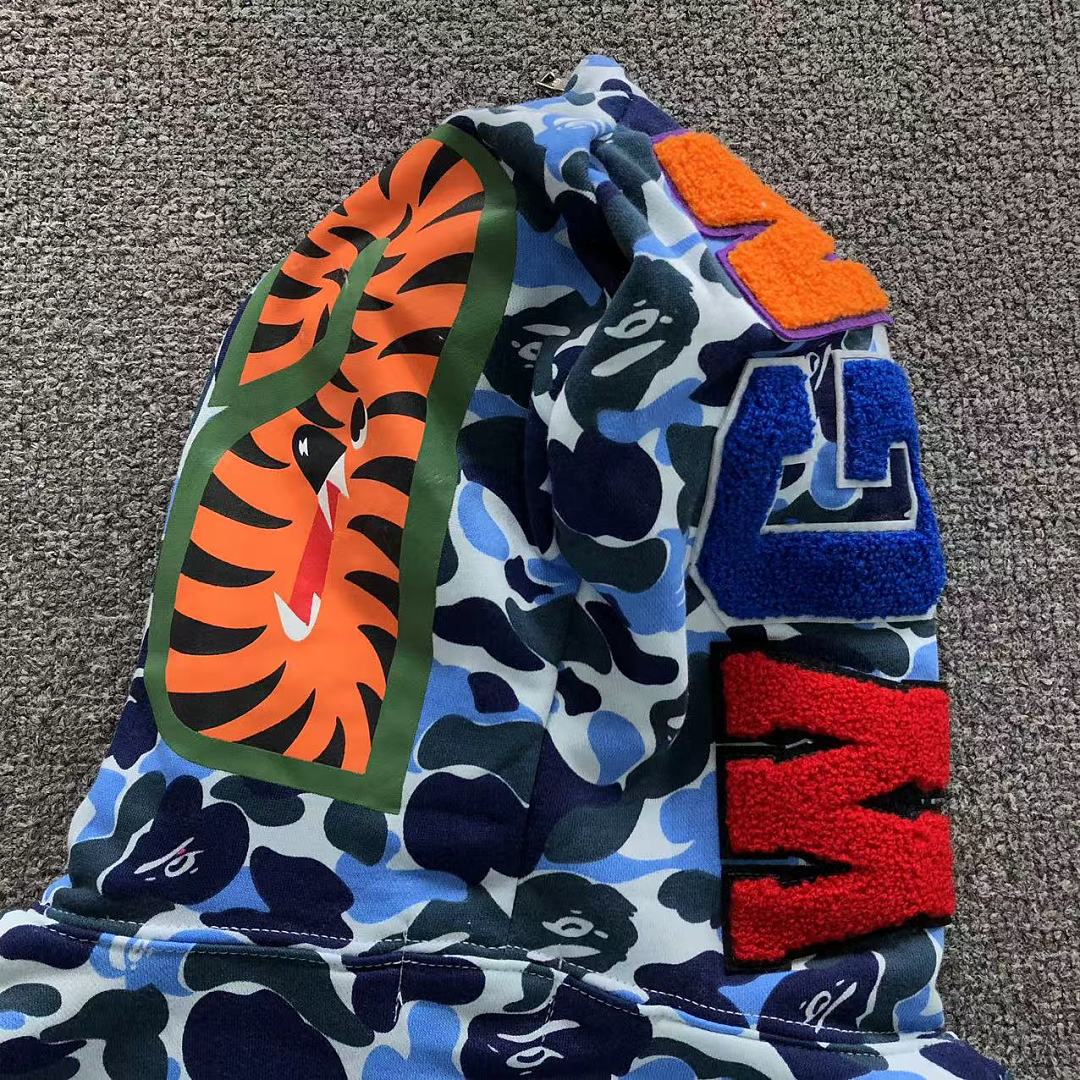 Bape 135 BAPE HOODIE 52070719158 (Im 170Cm 60Kg I Wear Size M In The Phot) - Image 14