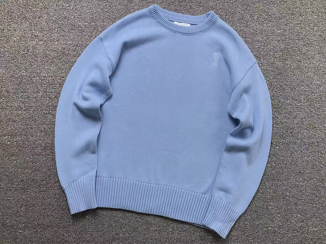 AMI 158 AMI SWEATER 21101009125 (Im 170Cm 60Kg I Wear Size M In The Phot) - Image 11