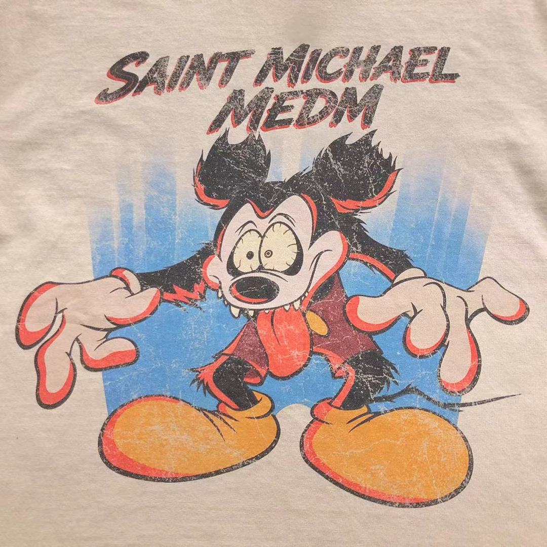 Chanel 98 SAINT MICHAEL T-SHIRT 42081403155 (Im 170Cm 60Kg I Wear Size S In The Phot) - Image 13