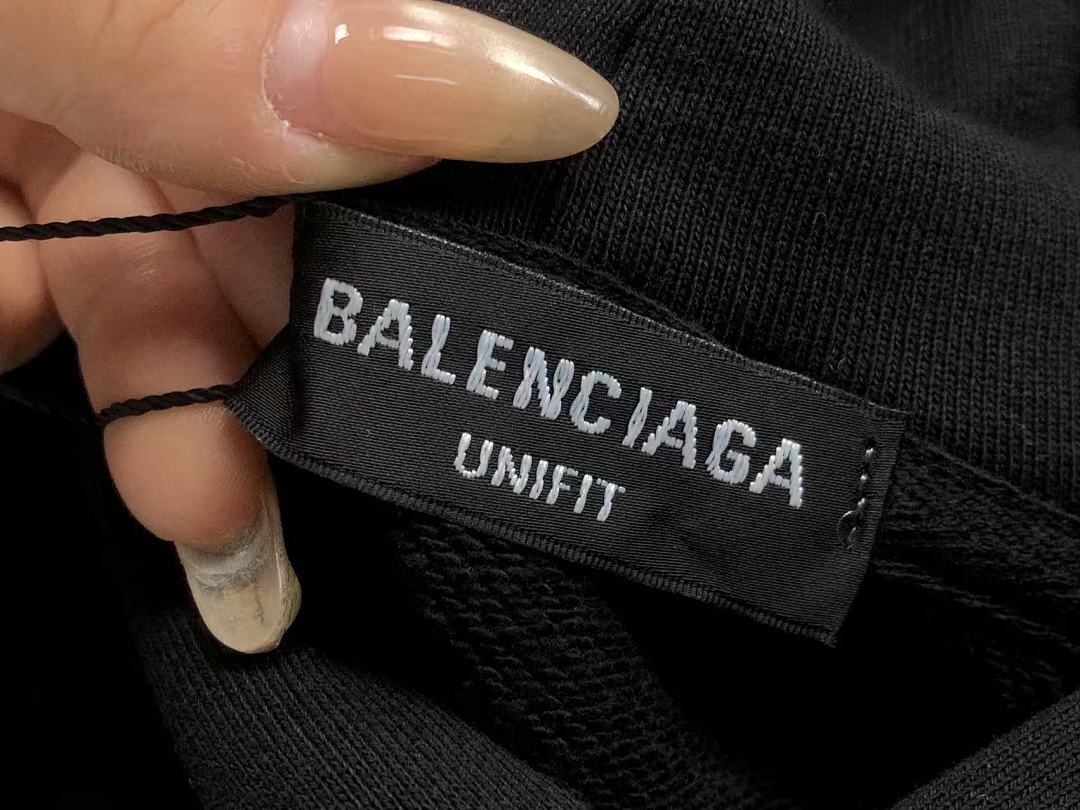 Balenciaga 165 B⭐L⭐⭐⭐IA⭐A HOODIE 5102310136 (Im 170Cm 60Kg I Wear Size L In The Phot) - Image 15