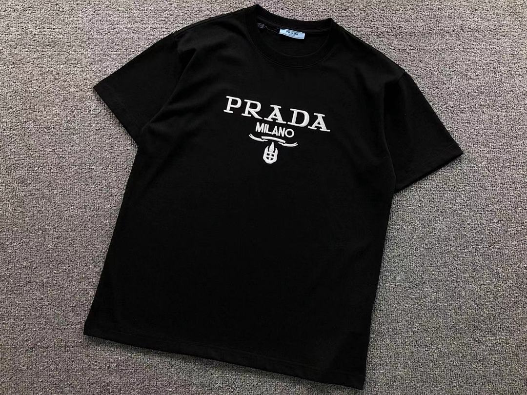 Prada 125 P⭐A⭐A T-SHIRT 3112032521 (Im 170Cm 60Kg I Wear Size M In The Phot) - Image 12