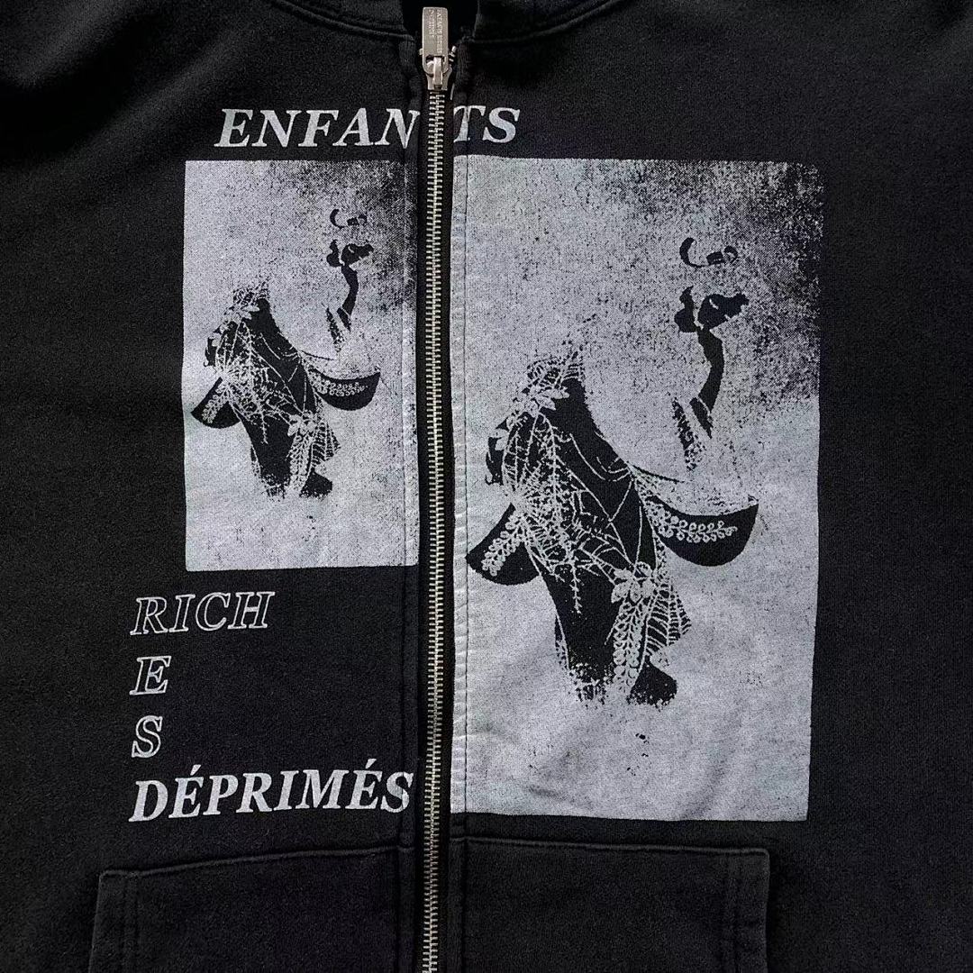 Chanel 178 ENFANTS RICHES DEPRIMES HOODIE 511606162 (Im 170Cm 60Kg I Wear Size S In The Phot) - Image 13