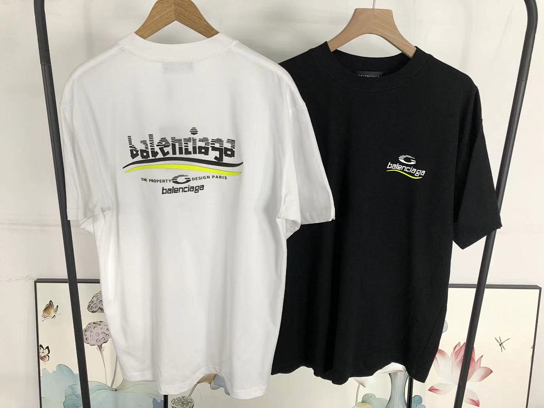 Balenciaga 118 B⭐L⭐⭐⭐IA⭐A T-SHIRT 4112002133 (Im 170Cm 60Kg I Wear Size XL In The Phot) - Image 24