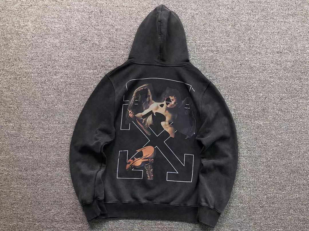 Off-White 208 OFF-WHITE HOODIE 412051117 (Im 170Cm 60Kg I Wear Size S In The Phot) - Image 5