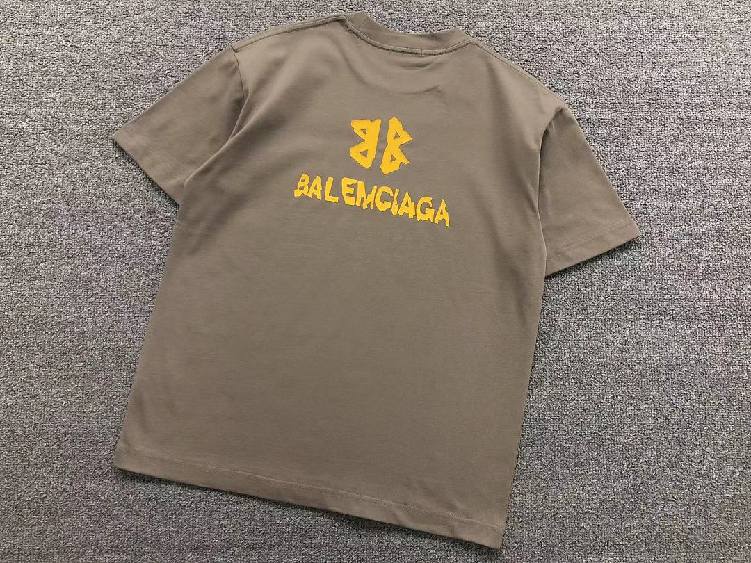 Balenciaga 118 B⭐L⭐⭐⭐IA⭐A T-SHIRT 5241616147 (Im 170Cm 60Kg I Wear Size M In The Phot) - Image 12