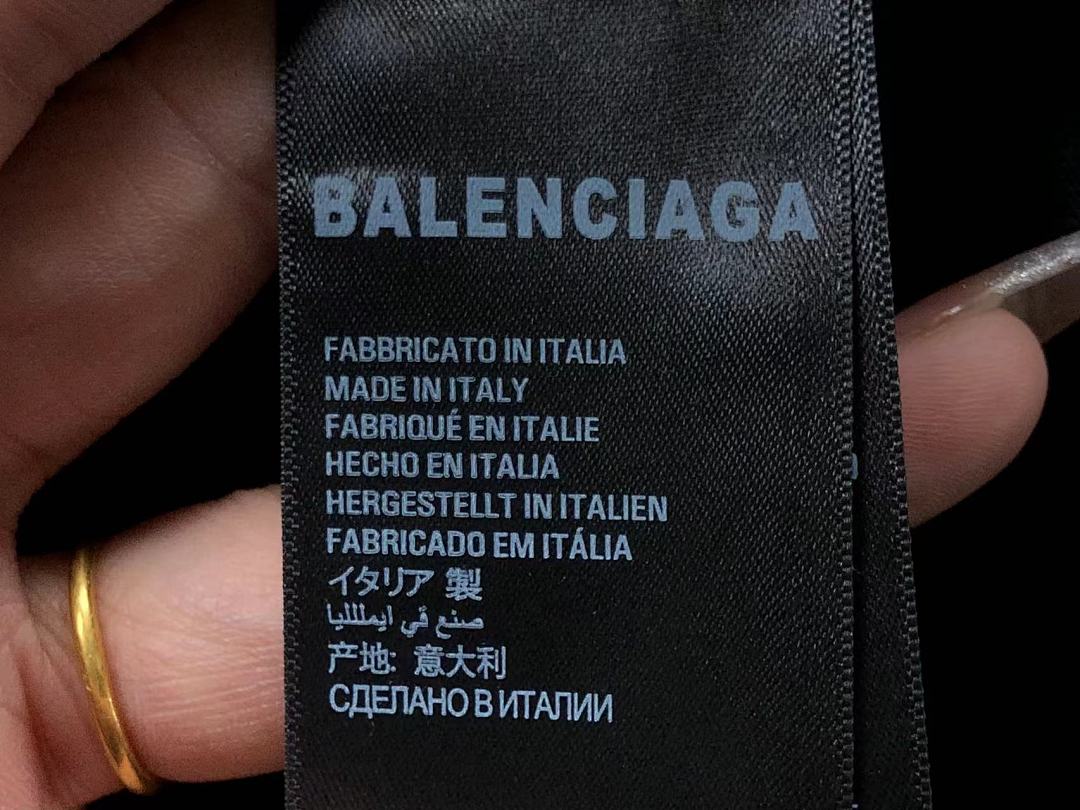 Balenciaga 115 B⭐L⭐⭐⭐IA⭐A T-SHIRT 1102111352 (Im 170Cm 57Kg I Wear Size XS In The Phot) - Image 12