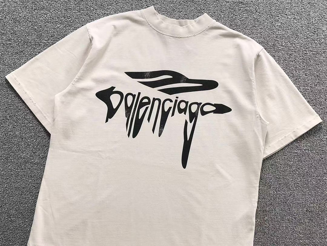 Balenciaga 128 B⭐L⭐⭐⭐IA⭐A T-SHIRT 42042003163 (Im 170Cm 60Kg I Wear Size XS In The Phot) - Image 8