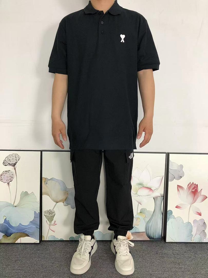 AMI 95 AMI POLO 3203170421 (Im 170Cm 60Kg I Wear Size M In The Phot) - Image 3