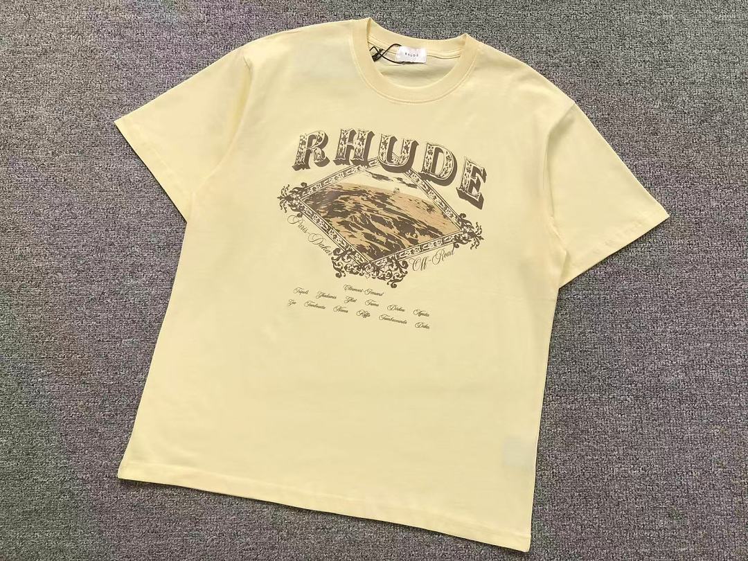 Rhude 105 RHUDE T-SHIRT 3208060517 (Im 170Cm 60Kg I Wear Size S In The Phot) - Image 11