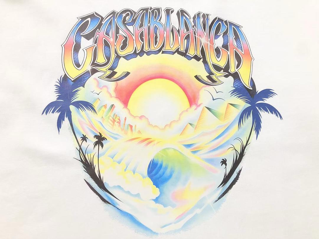 Casablanca 105 CASABLANCA T-SHIRT 52062611127 (Im 170Cm 60Kg I Wear Size L In The Phot) - Image 24