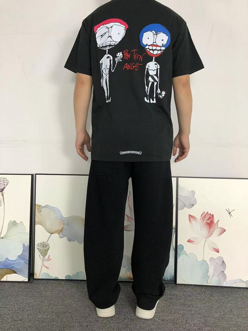 Comme des Garcons 128 C⭐⭐OME HE⭐⭐TS T-SHIRT 123112002 (Im 170Cm 60Kg I Wear Size S In The Phot) - Image 4
