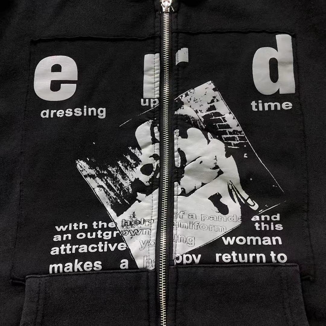 Chanel 178 ENFANTS RICHES DEPRIMES HOODIE 521702162 (Im 170Cm 60Kg I Wear Size S In The Phot) - Image 8