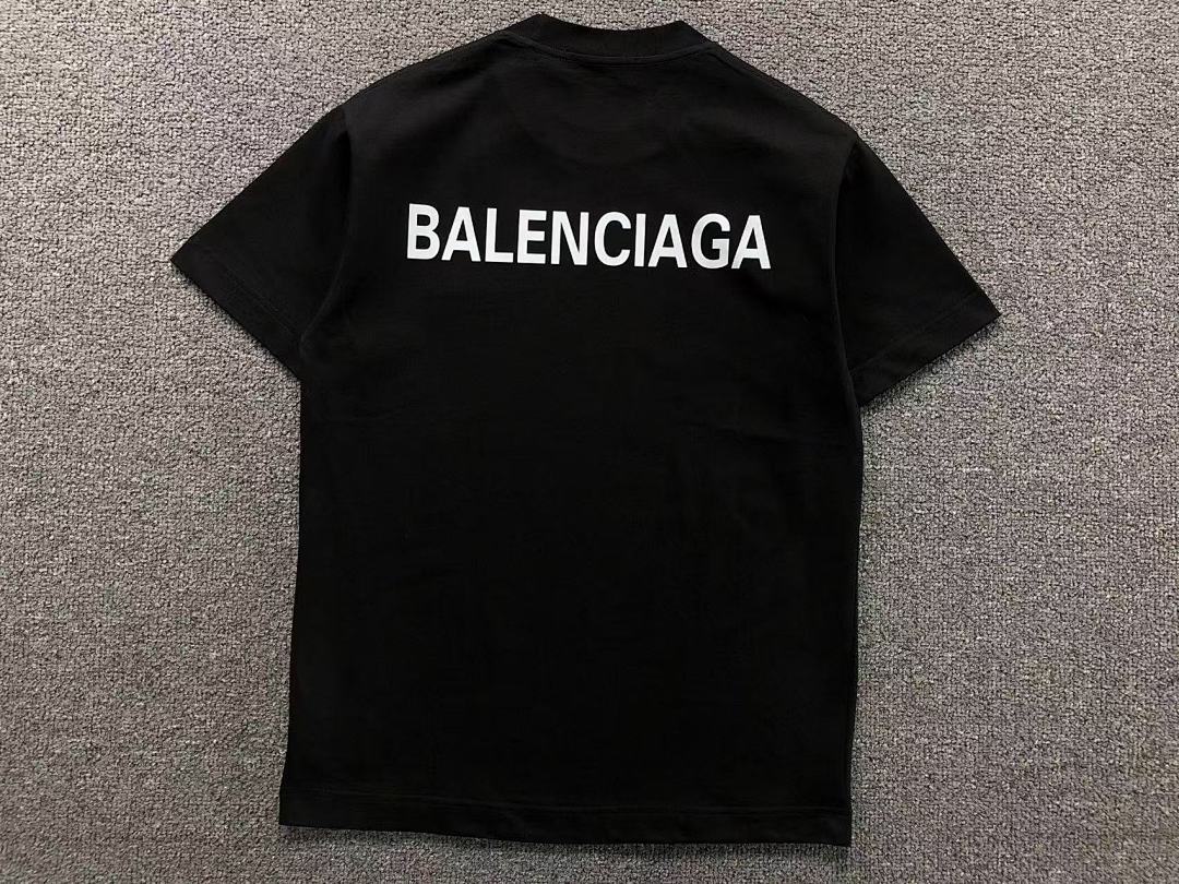 Balenciaga 118 B⭐L⭐⭐⭐IA⭐A T-SHIRT 41072504133 (Im 170Cm 60Kg I Wear Size S In The Phot) - Image 9
