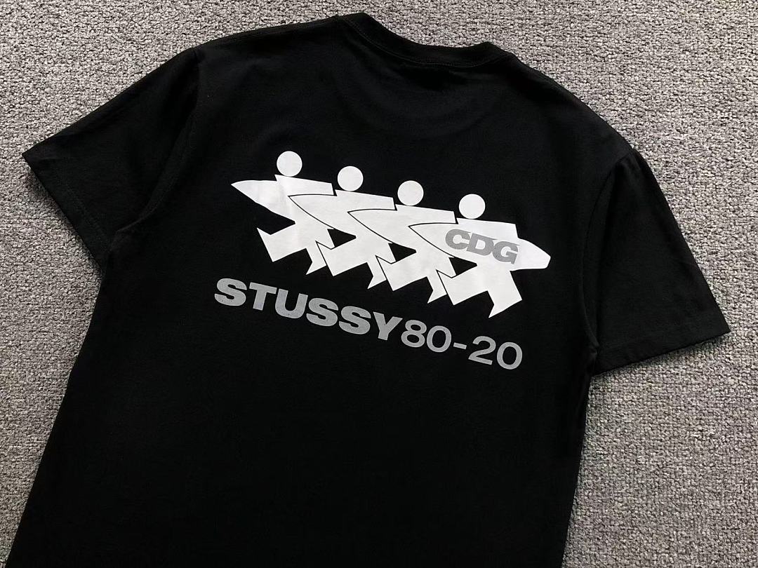 Comme des Garcons 72 STUSSY CDG T-SHIRT 52080516182 (Im 170Cm 60Kg I Wear Size M In The Phot) - Image 9