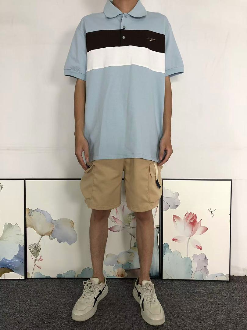 Louis Vuitton 178 L⭐ POLO 3208124621 (Im 170Cm 60Kg I Wear Size S In The Phot) - Image 3