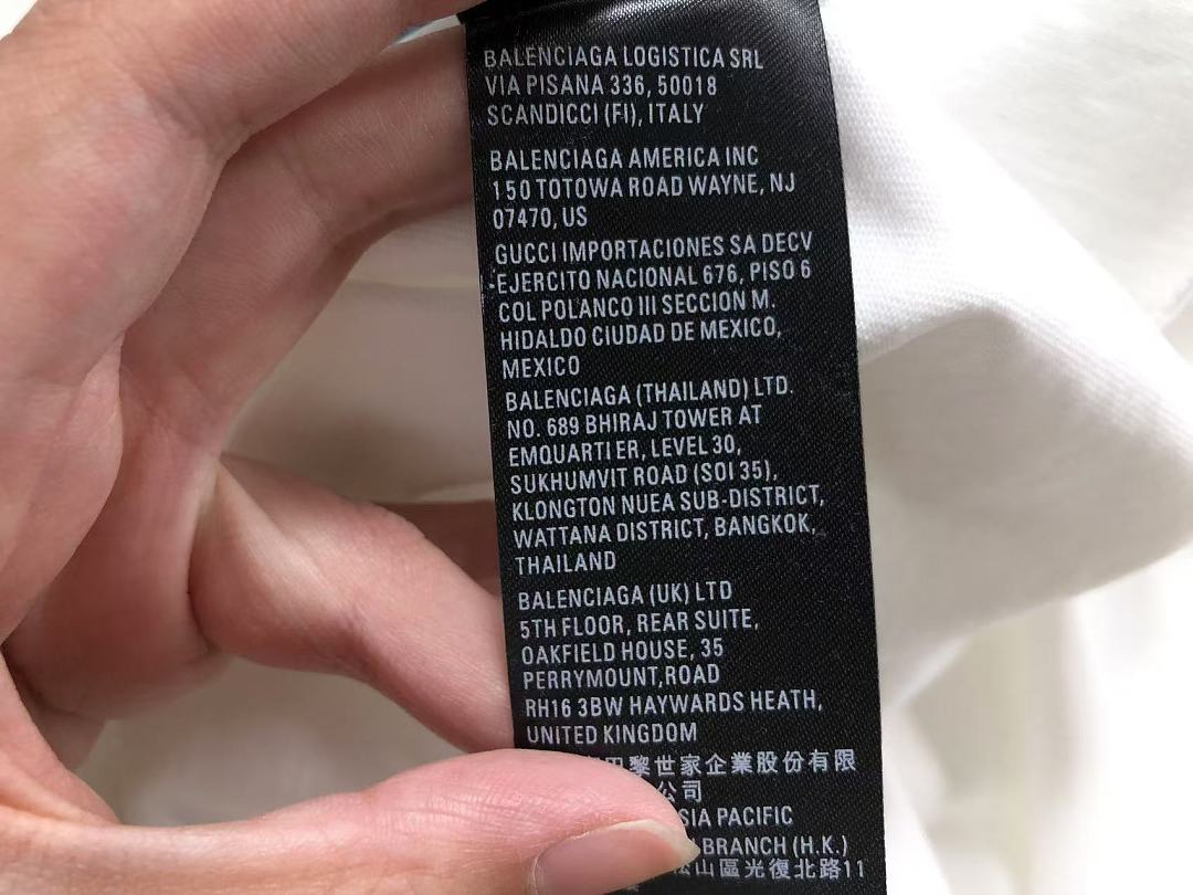 Balenciaga 125 B⭐L⭐⭐⭐IA⭐A T-SHIRT 42050841163 (Im 170Cm 60Kg I Wear Size XS In The Phot) - Image 18