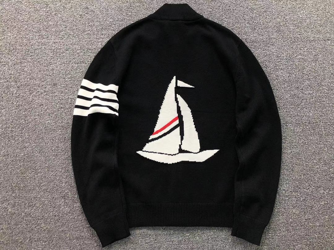 Thom Browne 245 THOM BROWNE SWEATER 4112819156 (Im 170Cm 60Kg I Wear Size XS In The Phot) - Image 5