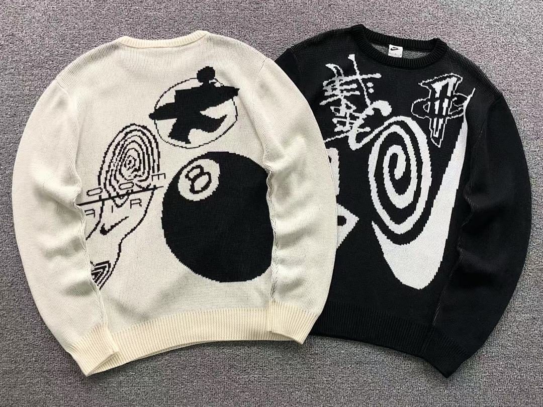 Nike 178 STUSSY N⭐K⭐ SWEATER 2181101001 (Im 170Cm 60Kg I Wear Size M In The Phot) - Image 5