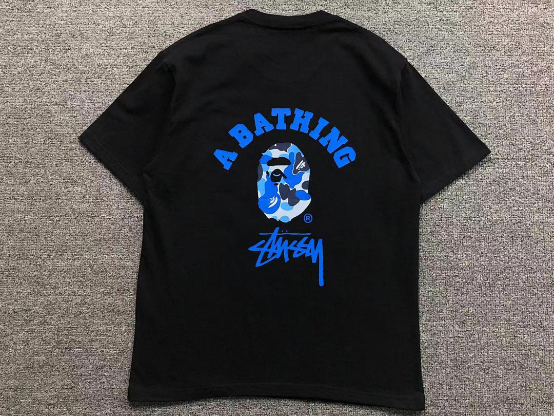 Bape 88 BAPE STUSSY T-SHIRT 3112050121 (Im 170Cm 60Kg I Wear Size M In The Phot) - Image 10