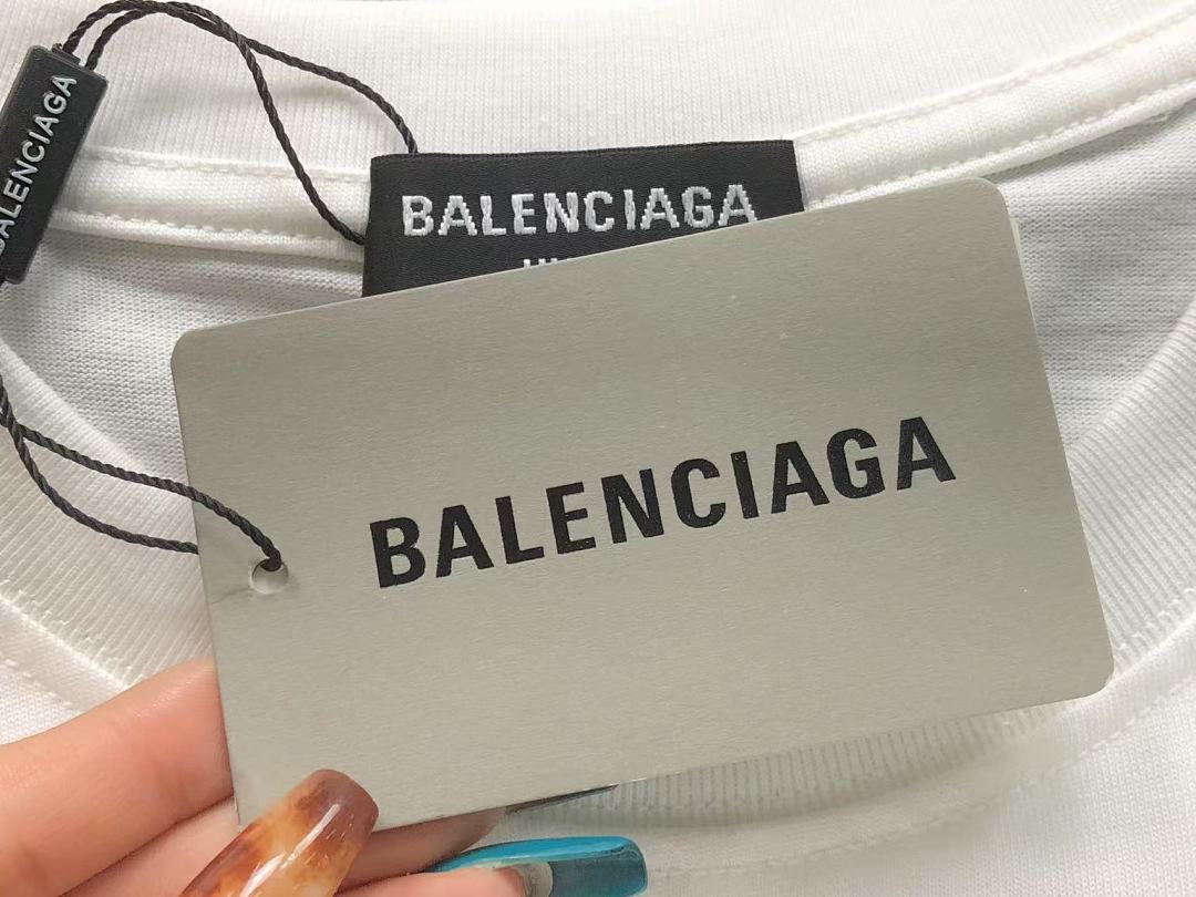 Balenciaga 95 B⭐L⭐⭐⭐IA⭐A T-SHIRT 5230605136 (Im 170Cm 60Kg I Wear Size M In The Phot) - Image 14