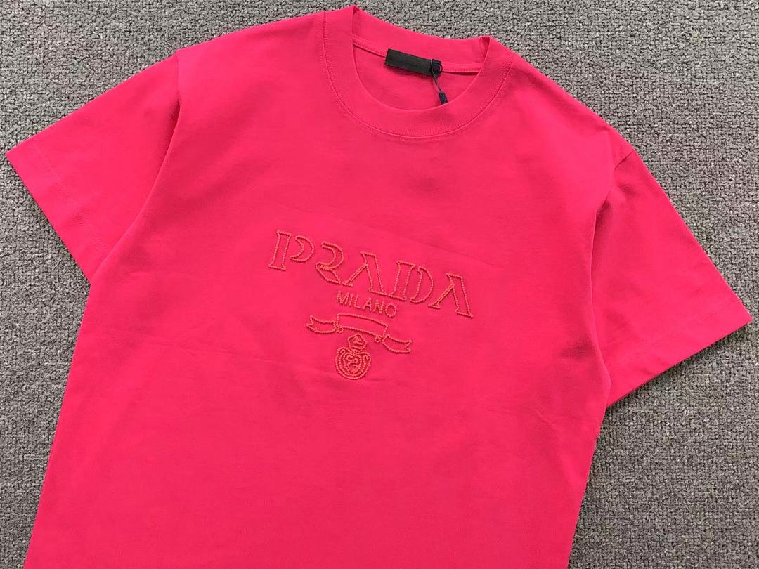 Prada 115 P⭐A⭐A T-SHIRT 510102381 (Im 170Cm 60Kg I Wear Size S In The Phot) - Image 13
