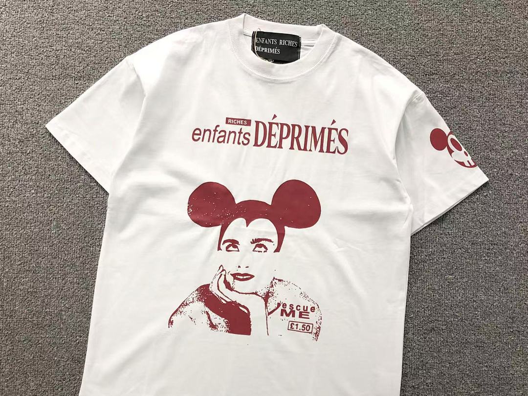 Chanel 85 ENFANTS RICHES DEPRIMES T-SHIRT 42012425162 (Im 170Cm 60Kg I Wear Size S In The Phot) - Image 7
