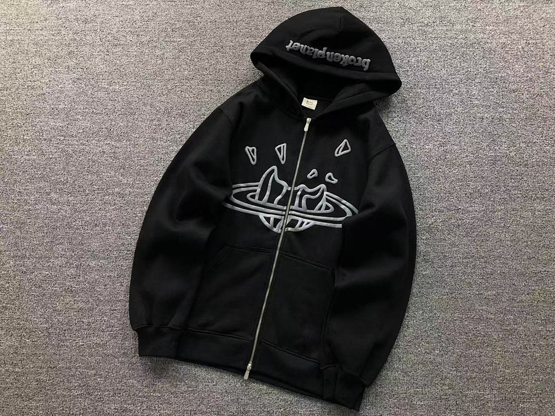 Broken Planet 135 BROKEN PLANET HOODIE 58301591 (Im 170Cm 60Kg I Wear Size S In The Phot) - Image 8