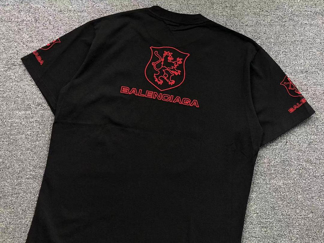 Balenciaga 115 B⭐L⭐⭐⭐IA⭐A T-SHIRT 5212211136 (Im 170Cm 60Kg I Wear Size M In The Phot) - Image 13