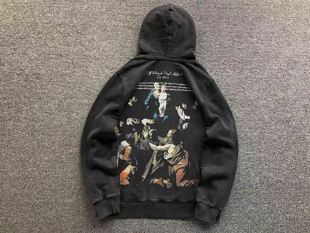 Off-White 195 OFF-WHITE HOODIE 57311819 (Im 170Cm 60Kg I Wear Size S In The Phot) - Image 5