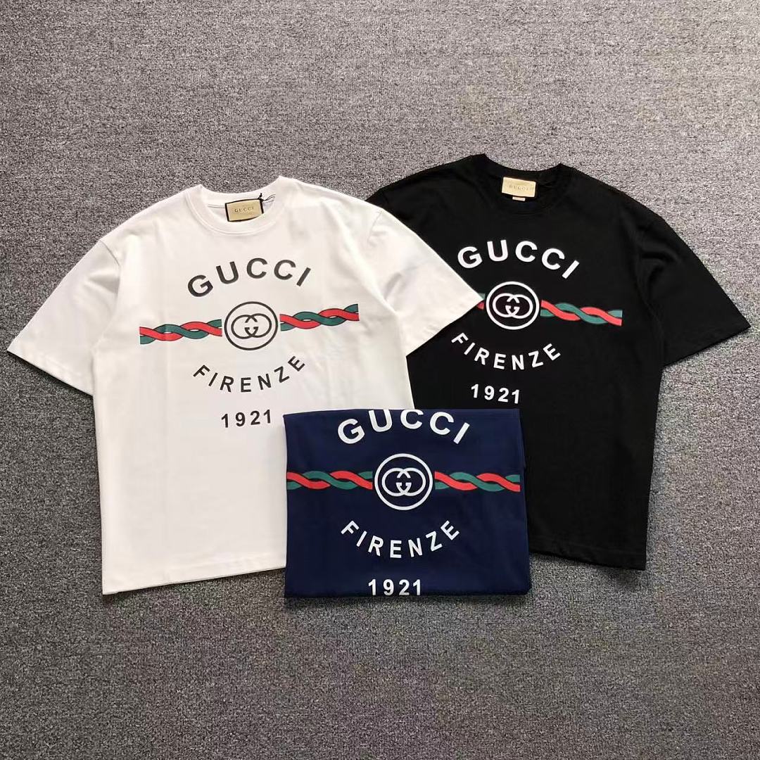 Gucci 135 G⭐C⭐I T-SHIRT 22050701125 (Im 170Cm 60Kg I Wear Size S In The Phot)