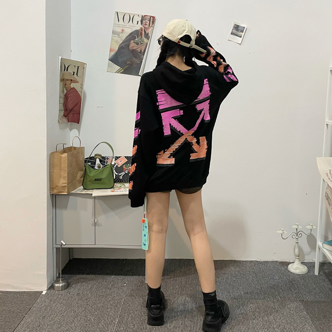 Off-White 116 OFF-WHITE (WHITE HOODIE) - Image 33