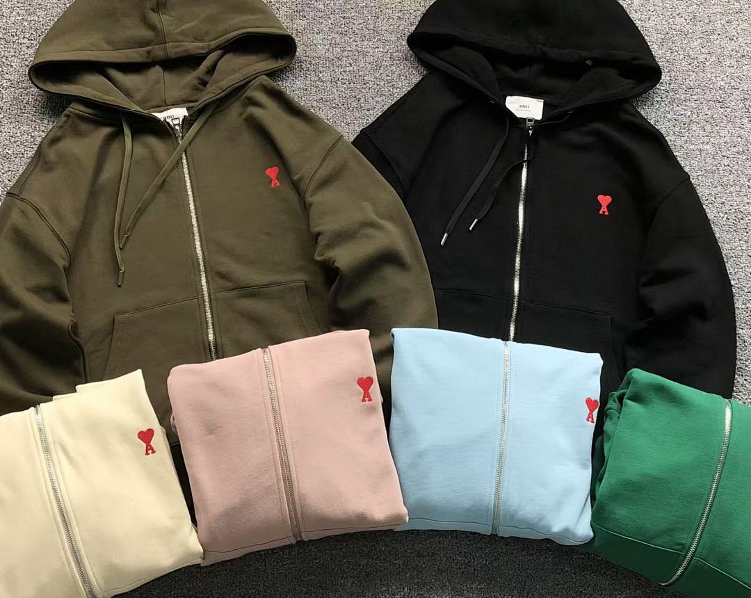 AMI 125 AMI HOODIE 57281088 (Im 170Cm 60Kg I Wear Size M In The Phot) - Image 6