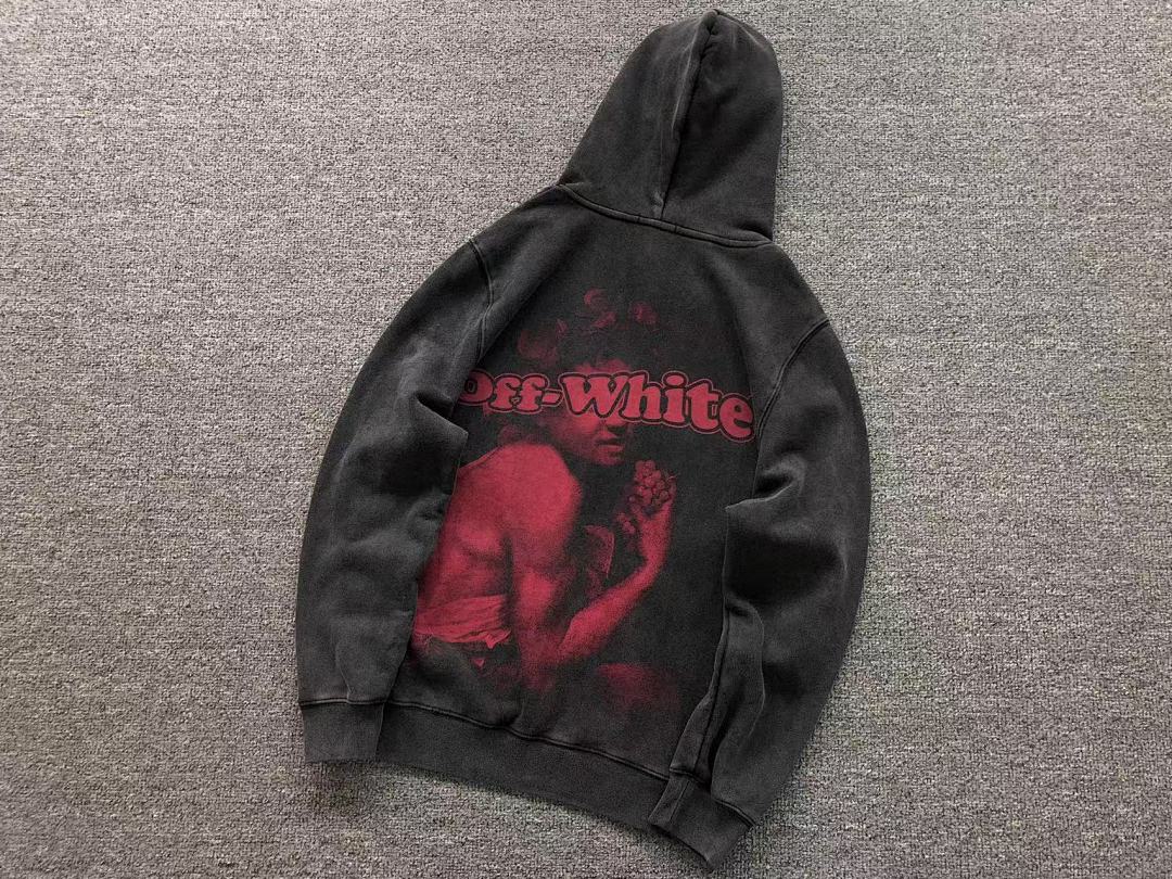 Off-White 195 OFF-WHITE HOODIE 57312219 (Im 170Cm 60Kg I Wear Size S In The Phot) - Image 6