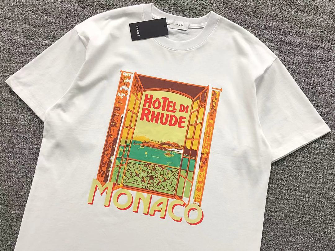 Rhude 95 RHUDE T-SHIRT 3204230921 (Im 170Cm 60Kg I Wear Size L In The Phot) - Image 14