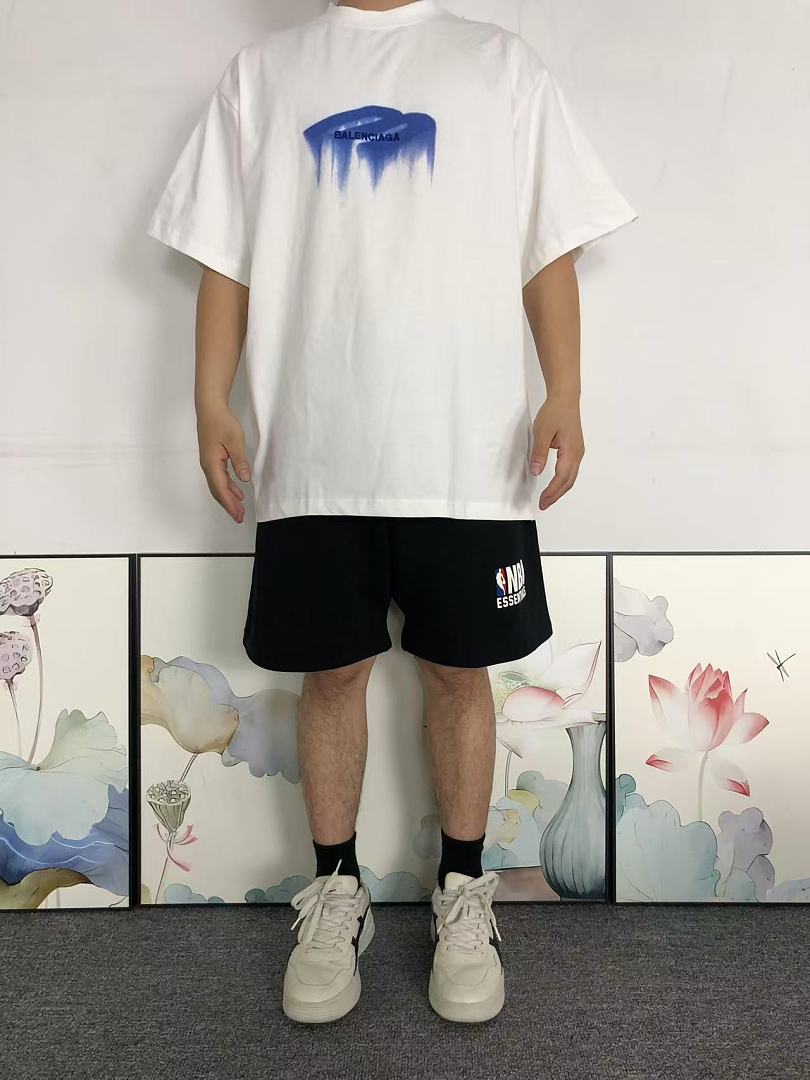 Balenciaga 115 B⭐L⭐⭐⭐IA⭐A T-SHIRT 42042205156 (Im 170Cm 60Kg I Wear Size 1 In The Phot) - Image 3