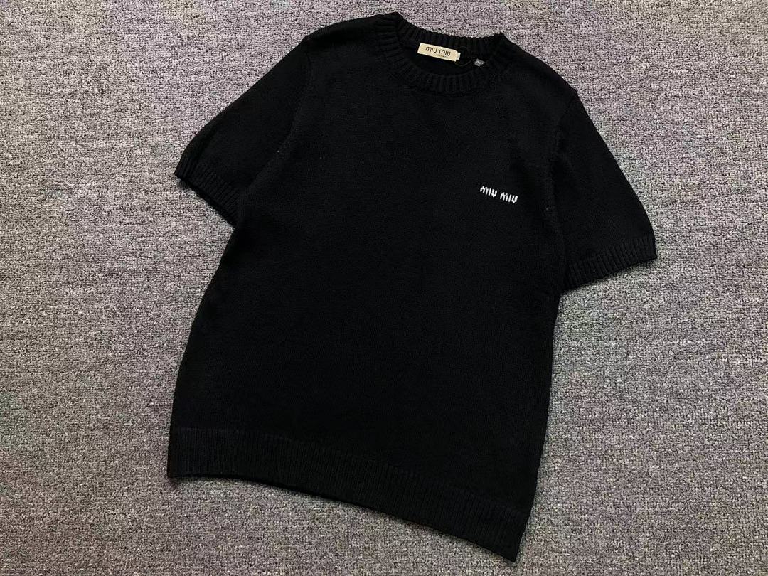 Miu Miu 115 M⭐U T-SHIRT 11082506140 (Im 170Cm 55Kg I Wear Size M In The Phot) - Image 18