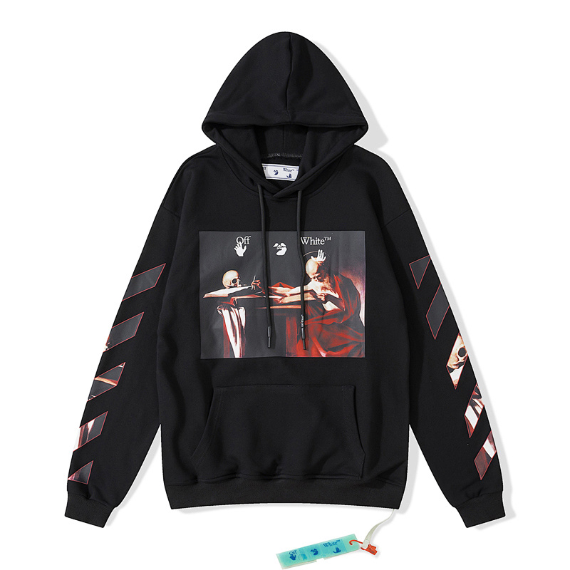 Off-White 129 OFF-WHITE (WHITE HOODIE)