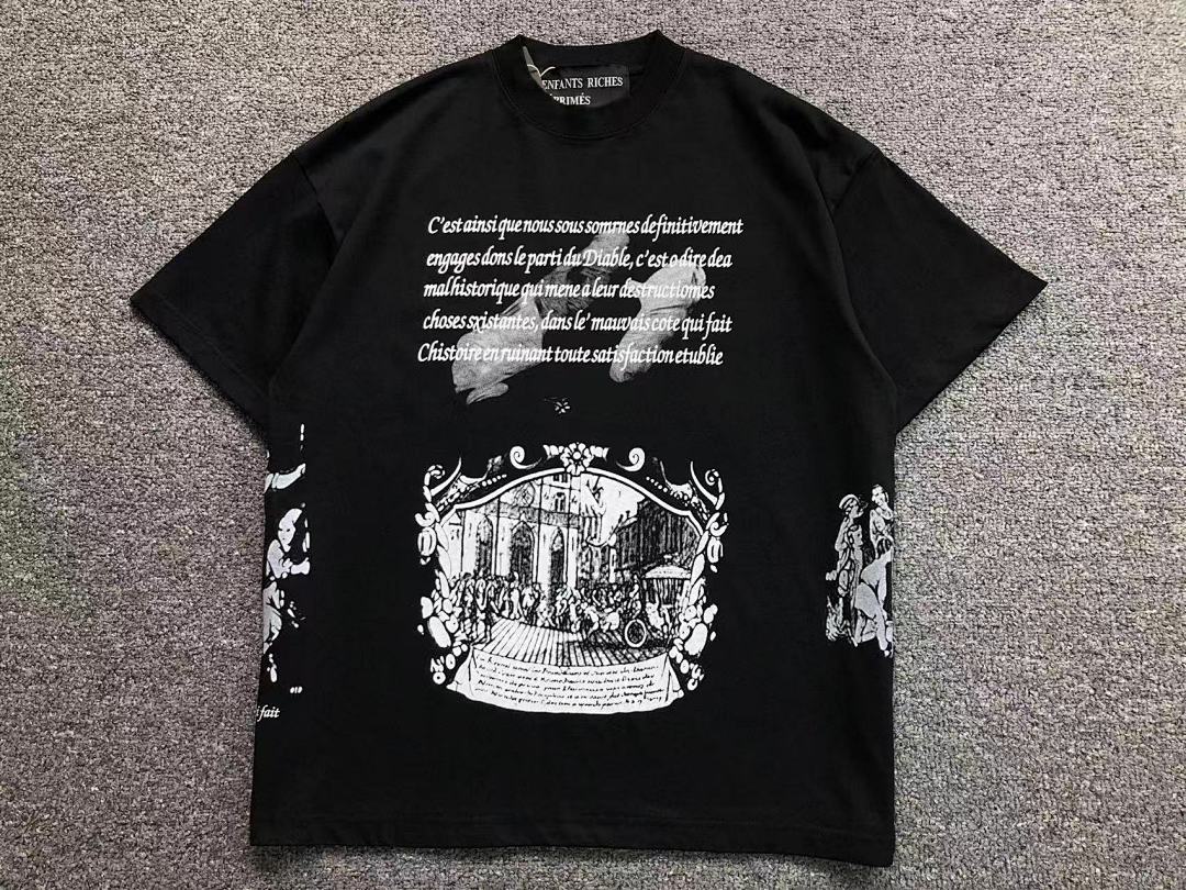 Chanel 88 ENFANTS RICHES DEPRIMES T-SHIRT 5232112162 (Im 170Cm 60Kg I Wear Size M In The Phot) - Image 5