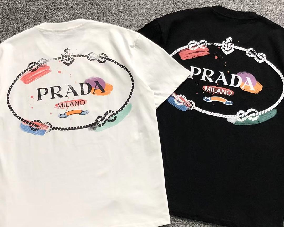 Prada 85 P⭐A⭐A T-SHIRT 125280232 (Im 170Cm 60Kg I Wear Size M In The Phot) - Image 6
